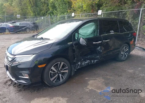 2018 Honda Odyssey Elite from USA, damaged, VIN 5FNRL6H94JB026298